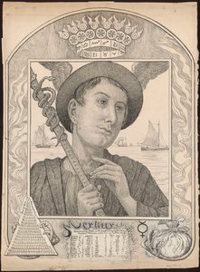 Merkur od Hans Thoma