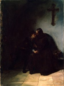 The Convicts Farewell, c1860-1900. Německá malba od Hans Thoma