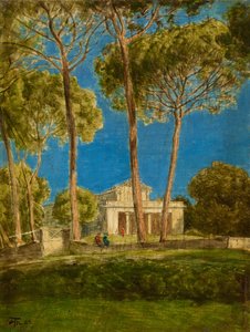 Villa Borghese od Hans Thoma