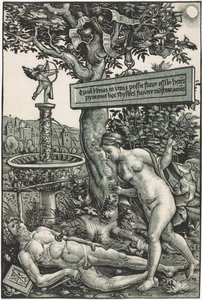 Pyramus a Thisbe, c. 1510. od Hans Wechtlin