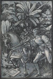 Rytíř a Lansquenet, c. 1512. od Hans Wechtlin