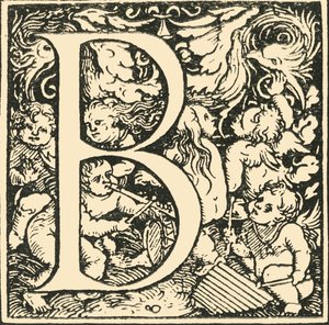 B - An Alphabet od Hanse Weiditze, c1520-1521, 1908. od Hans Weiditz