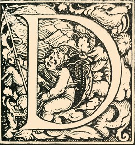 D - An Alphabet od Hanse Weiditze, c1520-1521, 1908. od Hans Weiditz