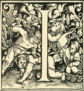 I - An Alphabet od Hanse Weiditze, c1520-1521, 1908. od Hans Weiditz