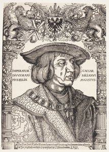 Císař Maxmilián I od Hans Weiditz II