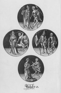 Holbeinův tanec smrti od Hans after Holbein the Younger