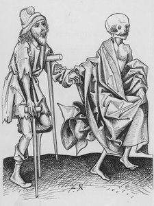 Holbeinův tanec smrti od Hans after Holbein the Younger