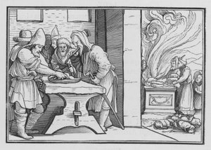 Josiah způsobuje slavení Velikonoc, 2 Paralipomenon XXXV, 1 od Hans after Holbein the Younger