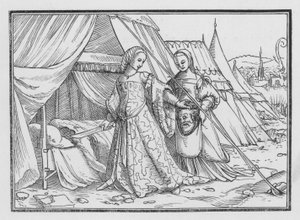 Judith usekne Holofernovu hlavu, Judith XIII, 8 od Hans after Holbein the Younger
