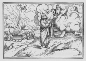 Zápalné obětiny, Leviticus 1, 2 od Hans after Holbein the Younger