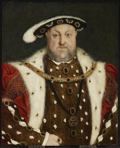Portrét Jindřicha VIII., druhá polovina 16. století (olej na dubové desce) od Hans circle of Holbein the Younger