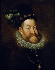 Německy: Kaiser Rudolf II. (1552-1612) Portrét císaře Rudolfa II. od Hans von Aachen