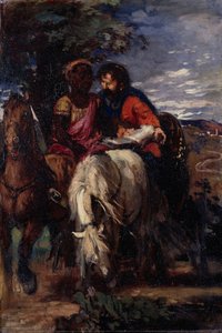 Filip a komorník od Hans von Marées