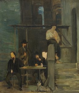 Studie k fresce „Pergola“ v zoologické stanici v Neapoli