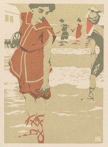 Koupání, c. 1900. od Hans von Newmann