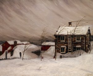 Vánice od Harald Oscar Sohlberg
