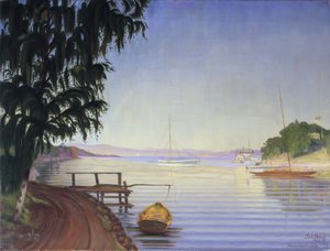 Z Nærsnes Bay od Harald Oscar Sohlberg