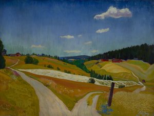 Plodina pole od Harald Oscar Sohlberg