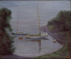 Plachetnice (olej na plátně) od Harald Oscar Sohlberg