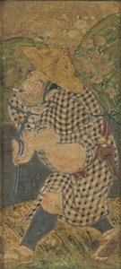 Panel, období Edo, konec 17.-polovina 18. století. od Haritsu Ogawa