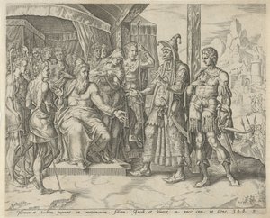 Chamor a Sichem žádají Jákoba o Díninu ruku Historie Dinah a Shechem (název série)