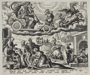 Saturn od Harmen Jansz. Muller