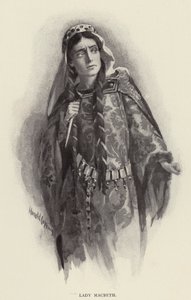 Lady Macbeth od Harold Copping