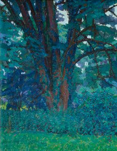 V Gloucestershire, kolem roku 1916 (olej na plátně) od Harold Gilman