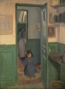 V Sickertově domě od Harold Gilman