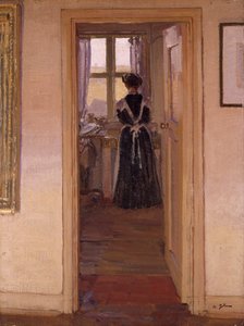 "Kuchyně", 1908-09 od Harold Gilman
