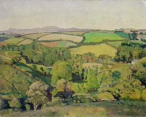 Drift Valley (olej na plátně) od Harold Harvey