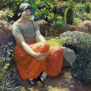 Na zahradě od Harold Harvey