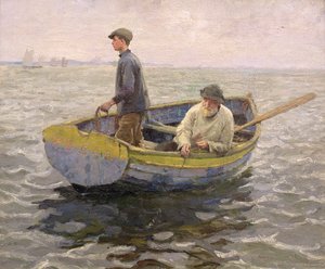 In the Whiting Ground, cca 1914 (olej na plátně)
