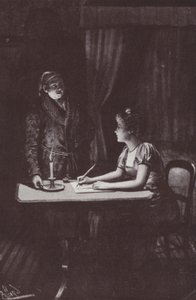 Ilustrace pro Vanity Fair od Williama Makepeace Thackeraye (litho) od Harold Hume Piffard