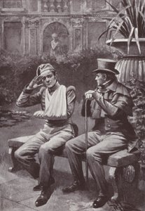 Ilustrace pro Vanity Fair od Williama Makepeace Thackeraye (litho) od Harold Hume Piffard