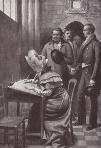 Ilustrace pro Vanity Fair od Williama Makepeace Thackeraye (litho) od Harold Hume Piffard