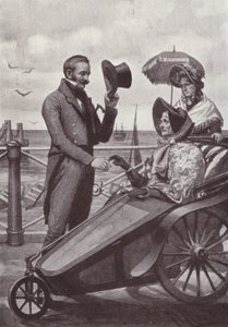 Ilustrace pro Vanity Fair od Williama Makepeace Thackeraye (litho) od Harold Hume Piffard