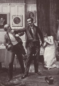 Ilustrace pro Vanity Fair od Williama Makepeace Thackeraye (litho) od Harold Hume Piffard