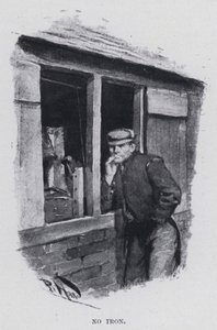 Bez železa (černobílá fotografie) od Harold Hume Piffard