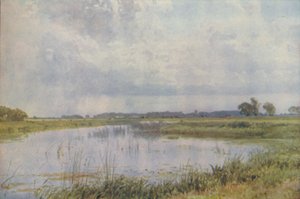 Řeka v rovině, 1910 od Harold Sutton Palmer