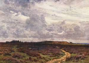The Sandy Road, Milford Heath (barevná litografie)