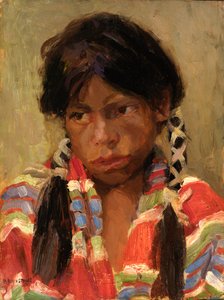 Indiánský chlapec Joe Archelita, 1918.