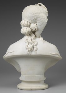 Medusa, kolem roku 1854 (mramor) od Harriet Goodhue Hosmer