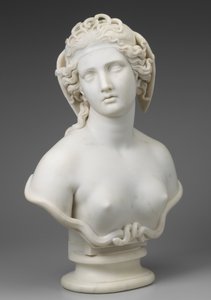 Medúza, kolem roku 1854 od Harriet Goodhue Hosmer