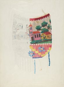 Beadwork na kabelce (Tech. ukázka) od Harriette Gale