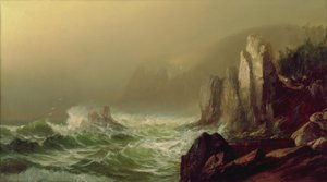 Ostrov Grand Manan (olej na plátně) od Harrison Bird Brown