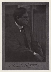 Harrison Fisher (1875-1934), americký ilustrátor (černobílá fotografie)