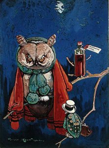 Bolest zubů (tělová barva na papíře) od Harry Rountree