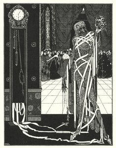 Edgar Allan Poe: Jáma a kyvadlo (litografie) od Harry Clarke