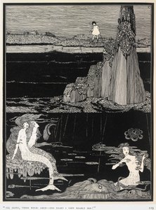 Mořské panny, ilustrace z 
